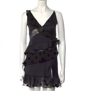 For love and lemons black mini dress!